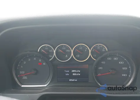 2020 Chevrolet Silverado 1500 4Wd Short Bed Rst из США, поврежденный, VIN 1GCUYEEL6LZ232077